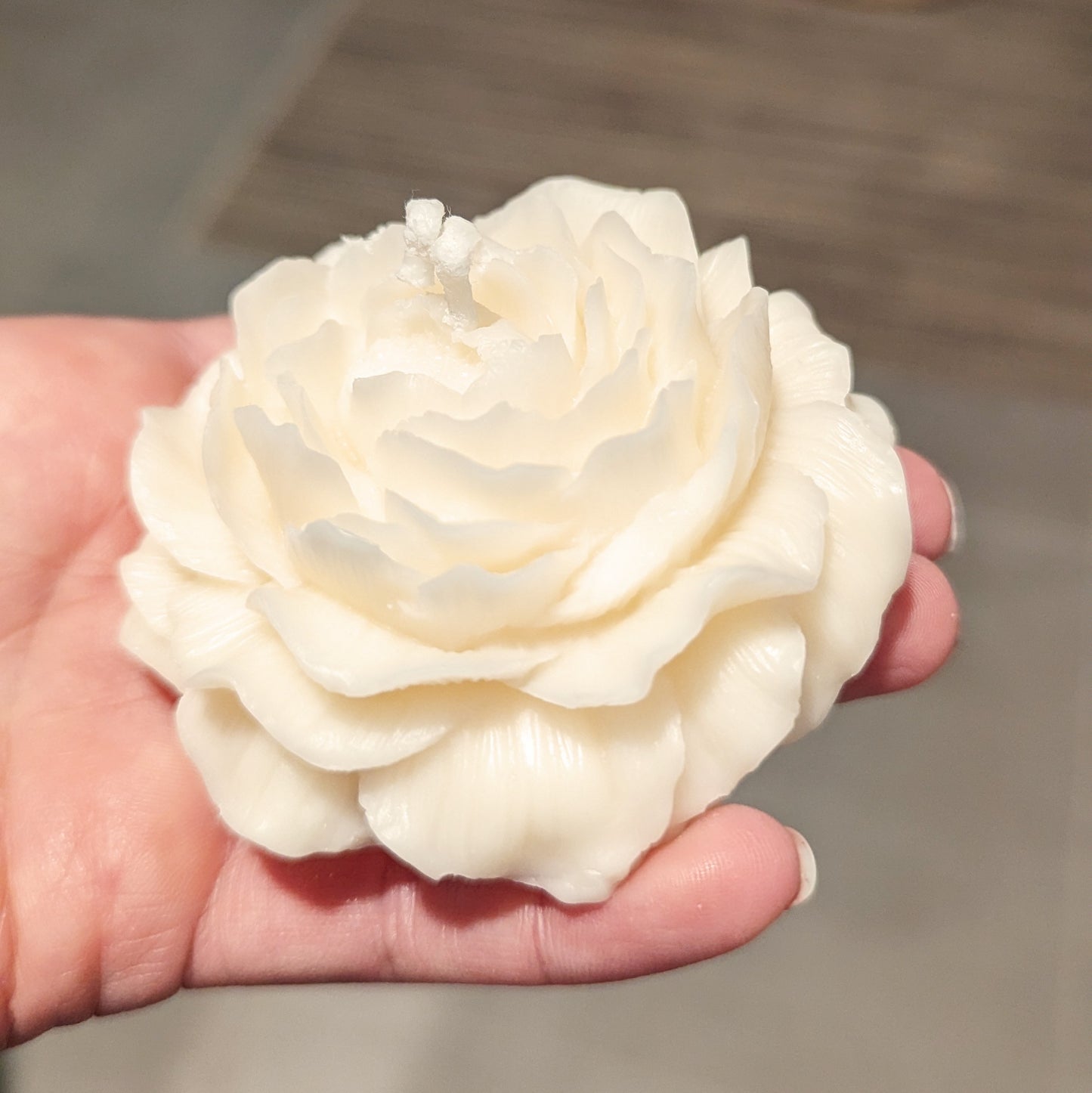 PEONY FLOWER CANDLE