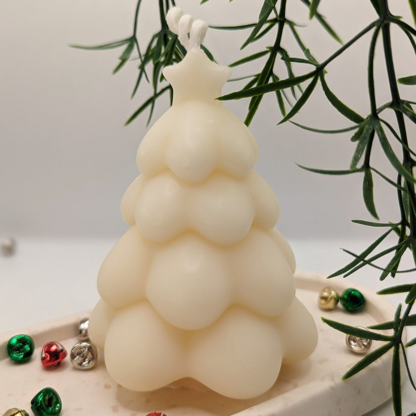 CHRISTMAS TREE WITH STAR CANDLE