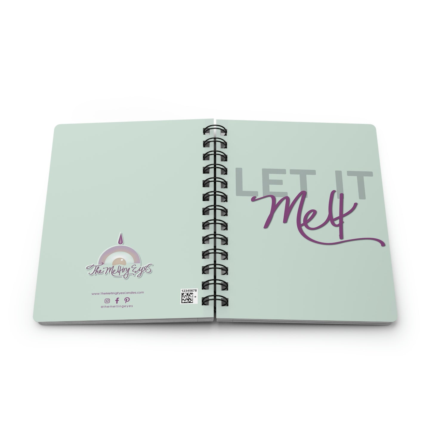 LET IT MELT - SPIRAL BOUND NOTEBOOK