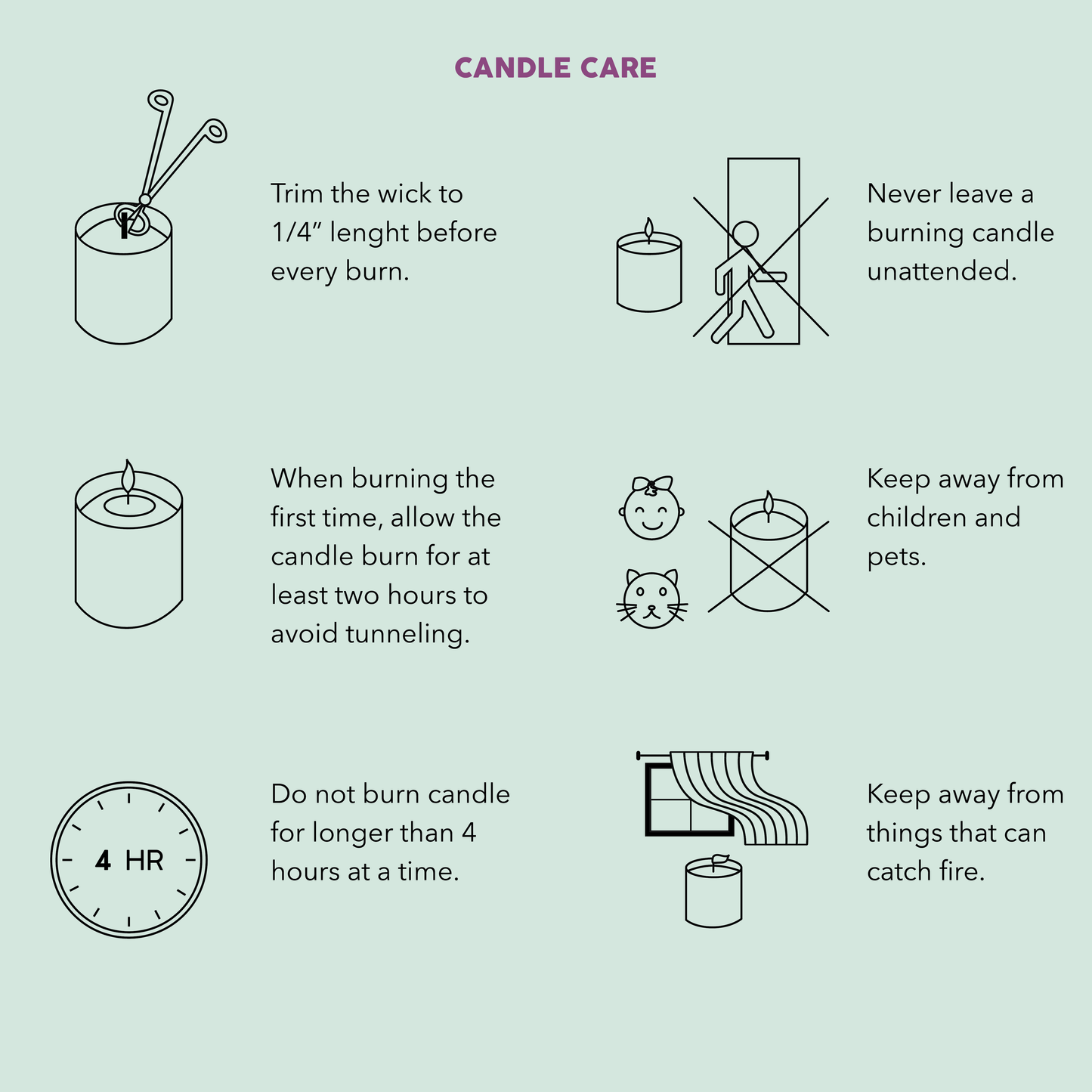 REPURPOSED CANDLE · 8oz